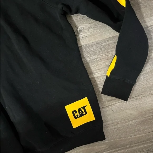caterpillar icon stripe pullover hoodie - Picture 11 of 13